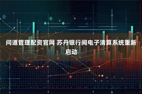 问道管理配资官网 苏丹银行间电子清算系统重新启动