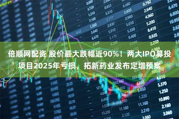 倍顺网配资 股价最大跌幅近90%！两大IPO募投项目2025年亏损，拓新药业发布定增预案